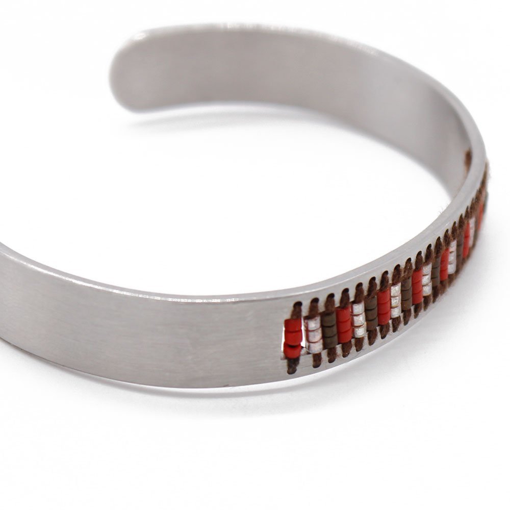 stainlesssteel手镯,stainlesssteel手链 cuff bracelet stainless steel handmade bangle with miyuki